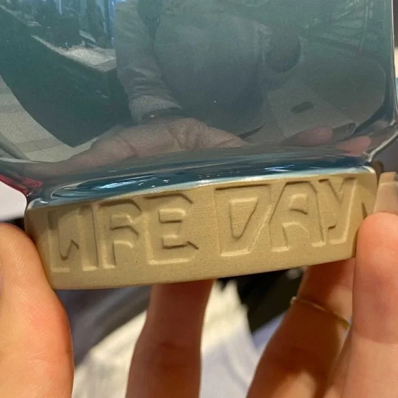 Star Wars Galaxy's Edge Life Day Orb Mug Wookiee Celebration Blue Coffee Cup - Picture 5 of 13